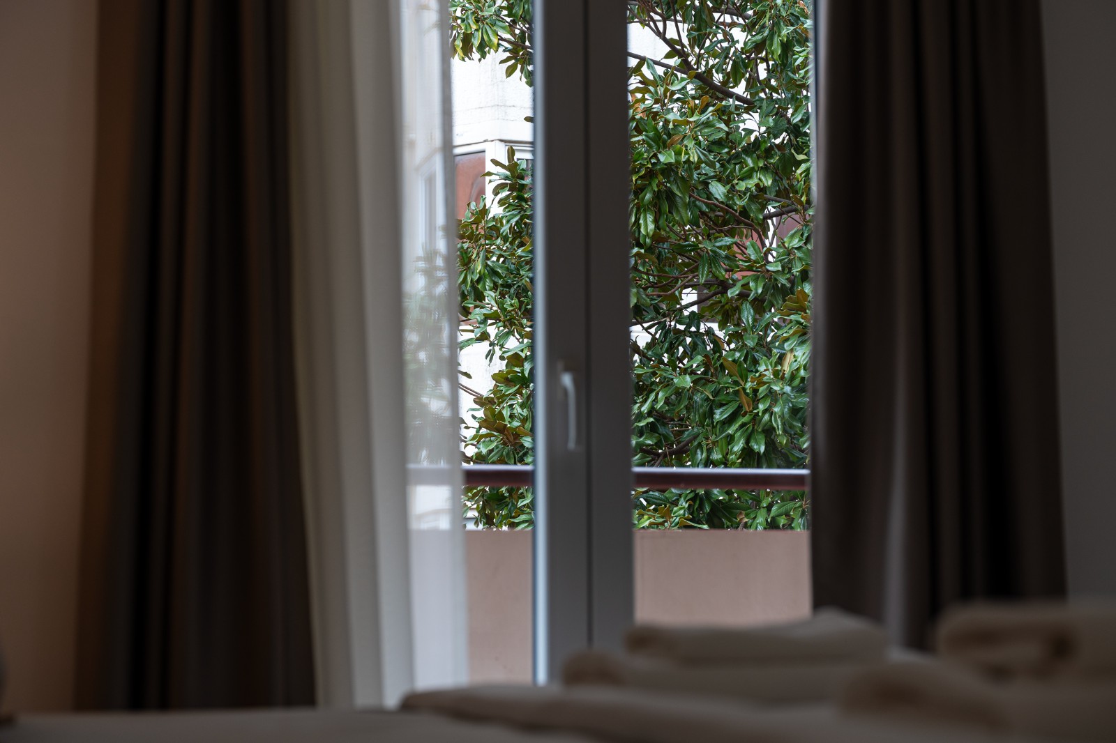 Dvokrevetna soba s pogledom na planinu