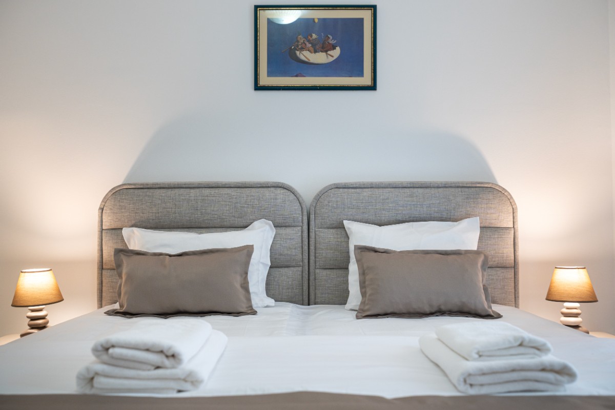 Dvokrevetna soba s pogledom na planinu